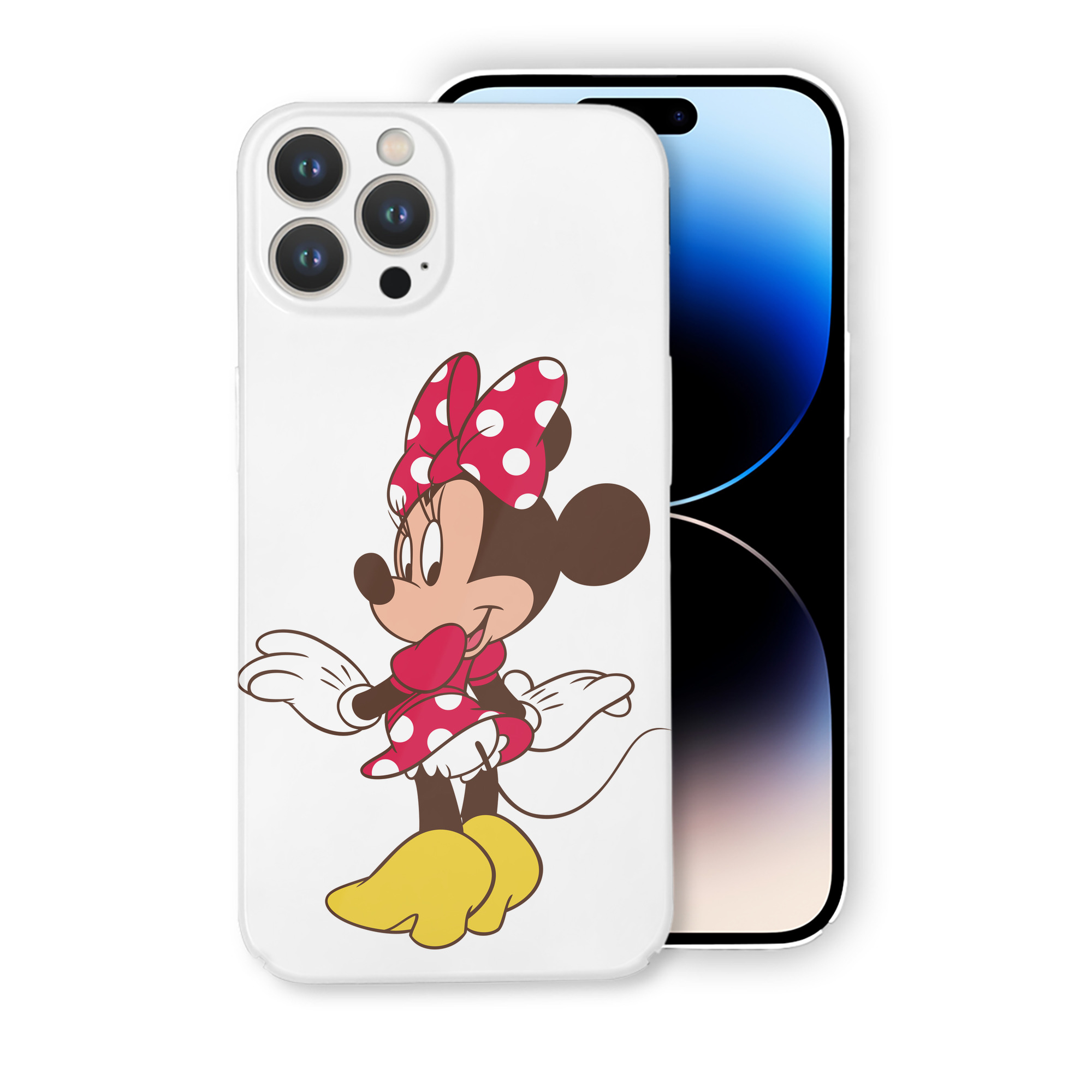（画像用） ミッキーマウス Mickey Mouse 【iPhone 14シリーズ対応】ハードケース